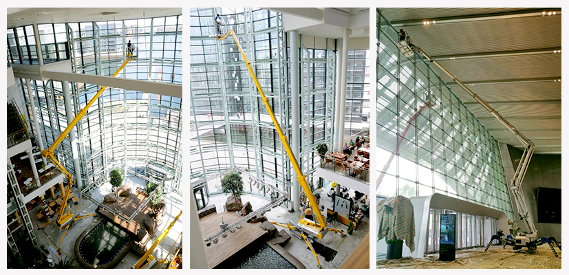 北京大興國(guó)際機(jī)場(chǎng)航站樓建設(shè)租賃高空作業(yè)車業(yè)務(wù)